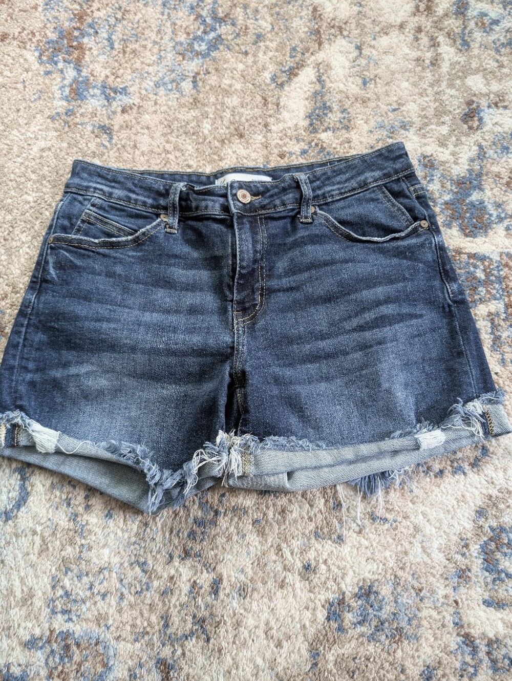 KanCan Distressed Jean Shorts